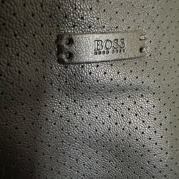 Hugo boss leather jacket - Picture 1 of 5